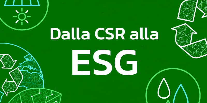 Dalla CSR all'ESG