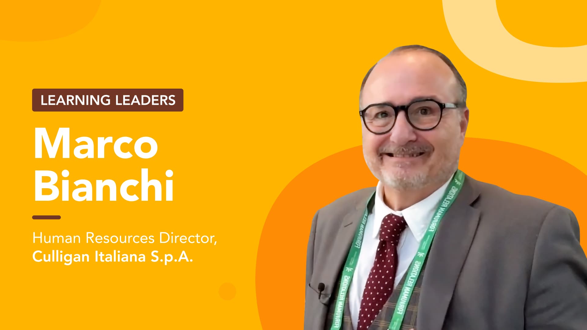 Formazione, leadership e change management con Marco Bianchi, HR Director Culligan S.p.A.