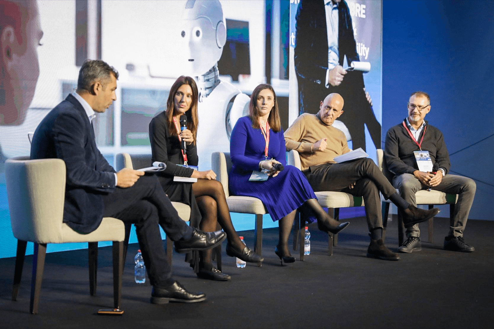 Partecipanti alla discussione al Forum delle Risorse Umane 2023