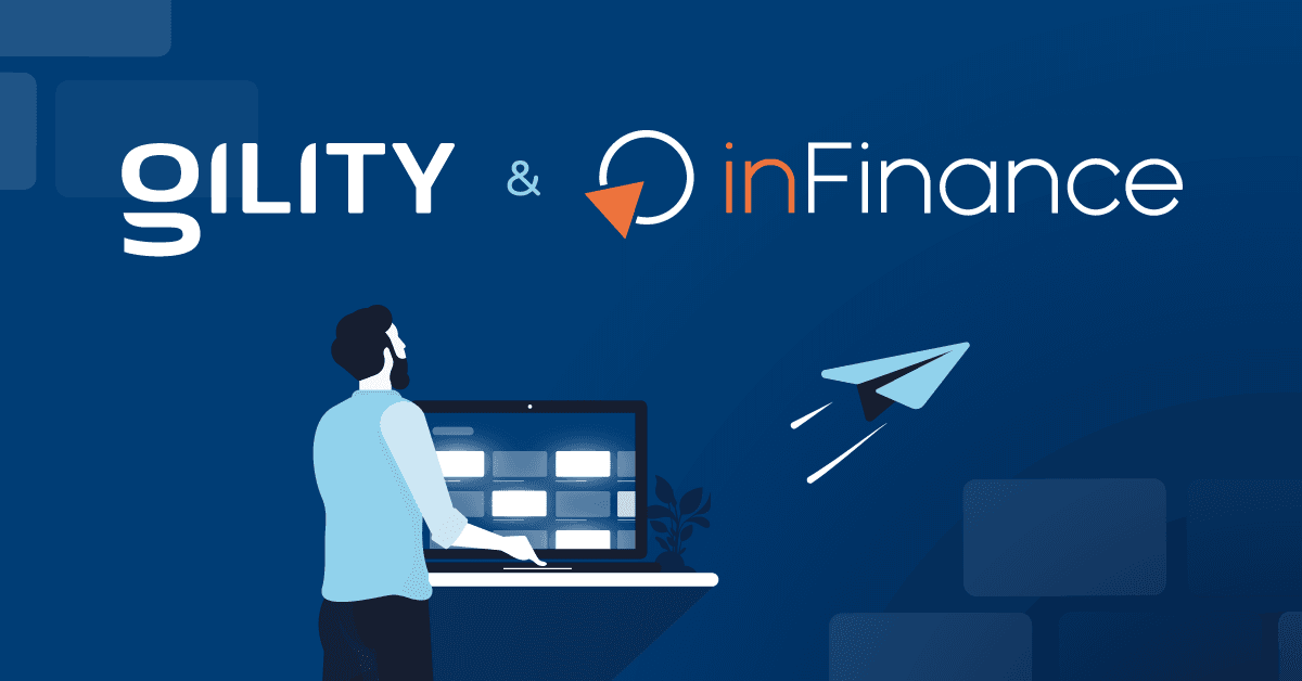 immagine che illustra la collaborazione fra Gility e InFinance